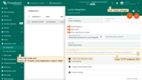 Go to edit mode Klyff Loriot integration, switch off "Create Loriot Application output" slider and copy "HTTP endpoint URL". Then, apply changes;