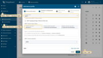 Click on "Transport configuration" tab, select MQTT transport type and change Telemetry topic filter value from "v1/devices/me/telemetry" to "siemens/+", click on "Add" button;