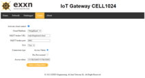 Activate the Cloud control and configure all the parameters to connect the device to the specific Klyff platform via MQTT.