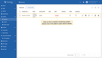 Click on the "In-vehicle monitoring system" device row in the table to open device details.