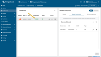 You can view the synchronization status of the connector configuration in the "Configuration" column, which will indicate whether the gateway is successfully aligned with the remote settings.