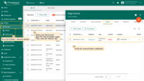 To verify that the notification is propagated to the Cloud, log in to the Klyff Cloud (Server) and go to the Entities > Devices section, open the "device details" page and select the “Alarm” tab.
