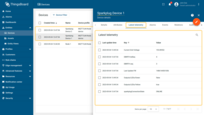 Navigate to the Devices table and note that two new Sparkplug devices are created by the emulator: "Sparkplug Device 1" and "Sparkplug Device 2";