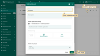 Click the "plus" icon in the upper-right corner of the screen to add new dashboard. Enter the title for the dashboard - "Buildings" and click "Add";