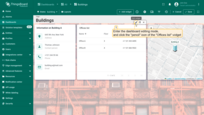 Enter dashboard editing mode, and click the "pencil" icon on the "Offices list" widget to start editing it;