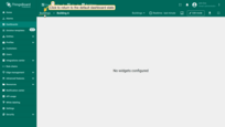 Go back to the default state of the dashboard by clicking the "Buildings" in the top-left corner;