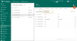 Select Device Group. Click on the particular device row to open device details. Select "Attributes" tab. Choose "Server attributes" scope. Click "+" Icon.