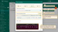 In the opened window select your operating system, and install the necessary client tools using the command from the guide. Switch to the "MQTTs" protocol. Copy and run the first command to download the valid CA certificate;