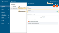 Edit the fields you need. For example, edit the title of the dashboard, specify description. After making the edits, remember to save all changes;