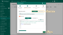 At this step, choose "Create new" uplink converter. The new converter will contain necessary code to convert incoming data and click "Next";