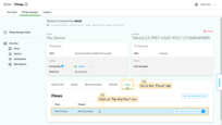 The "Device & Connectivity detail" page will open. Now, go to the "Flows" tab, and click on "My first flow" row;