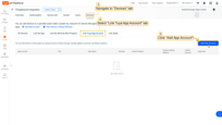 Navigate to the "Devices" tab -> select the "Link Tuya App Account" tab. Click "Add App Account"