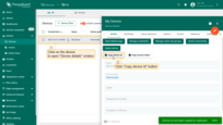 Copy device id to the clipboard using “Copy Device Id” button.