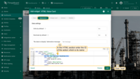There you should see two fields: CSS and HTML. In the HTML section enter an ID of the action which is its name. Afterwards, click the "Add" button;