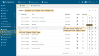 Click the export button on the particular widget card. The widget configuration file will be saved in JSON format on your computer.