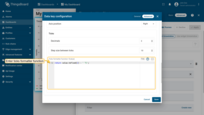 In the "Tick Format Function" window, specify the function that will format the value to be displayed as Y axis tick.