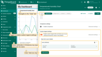Navigate to the "Appearance" tab. Activate the "Enable custom legend" option to use attribute or time series values as key labels. Click on "+ Add new key". In the drop-down menu that appears, input the key name and choose the key type;